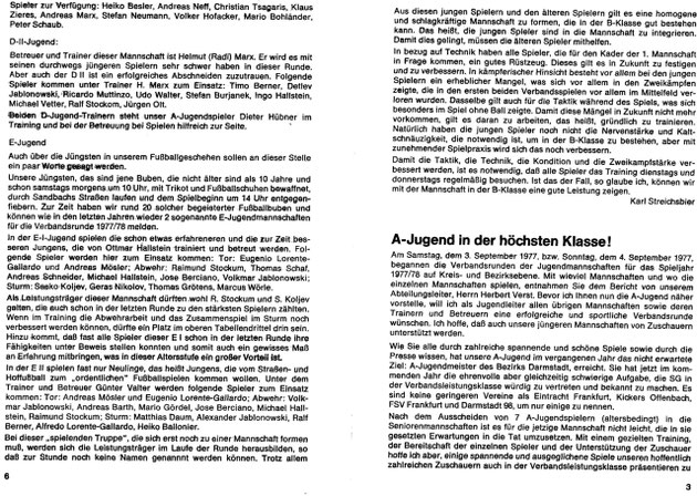 SG SANDBACH Zeitung SPIELJAHR 1977-78 -04