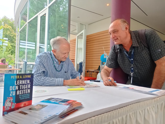 Mit Peter Levine, August 2024