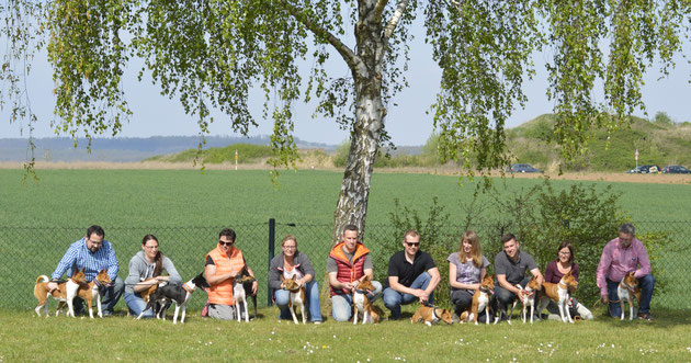 v.links Fam. Kemmer, Fr. Grewe, Denisa, Hr. Schweinfurth, Tobias, Susanne, Stephan und Fam. Schaber