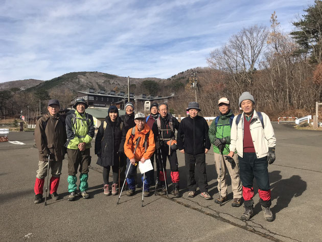 12/1　黒鼻山登山（やまびこＭＬＣ会）