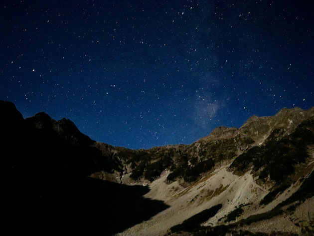 満天の星空が広がっていた