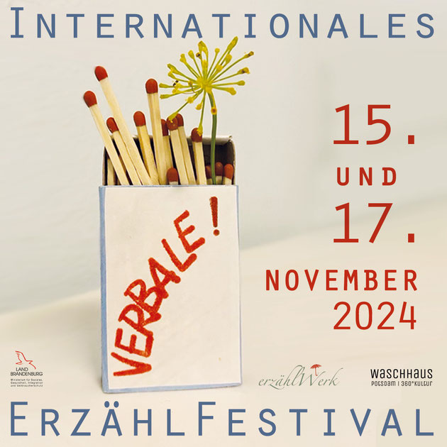 Verbale! 5, Internationales ErzählFestival, ErzählWerk e.V. Potsdam, 2024