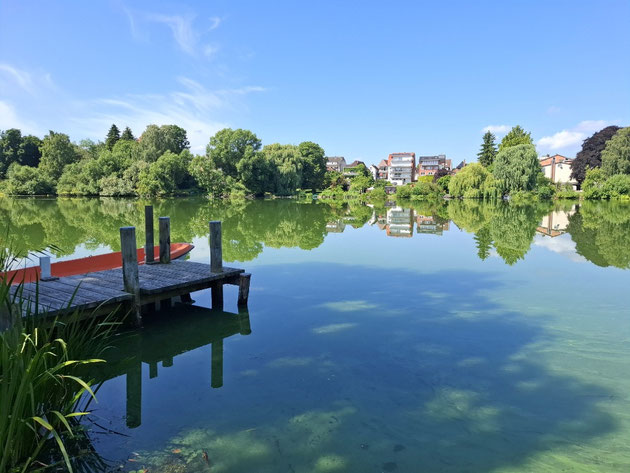 Ufer Kirchsee in Preetz