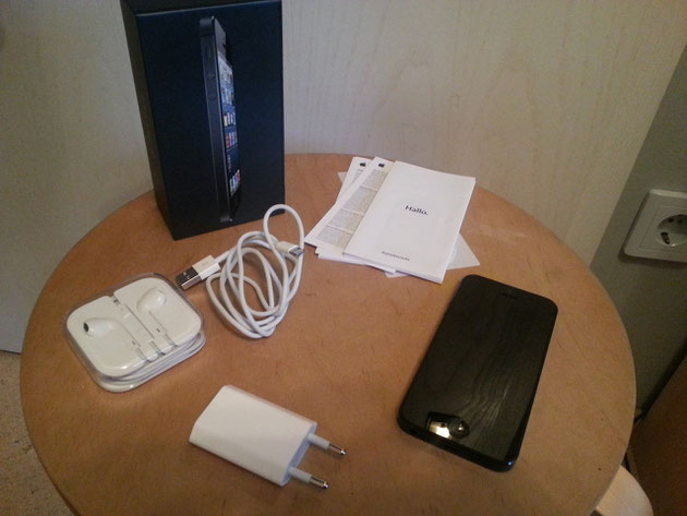 Apple iPhone5 - Lieferumfang