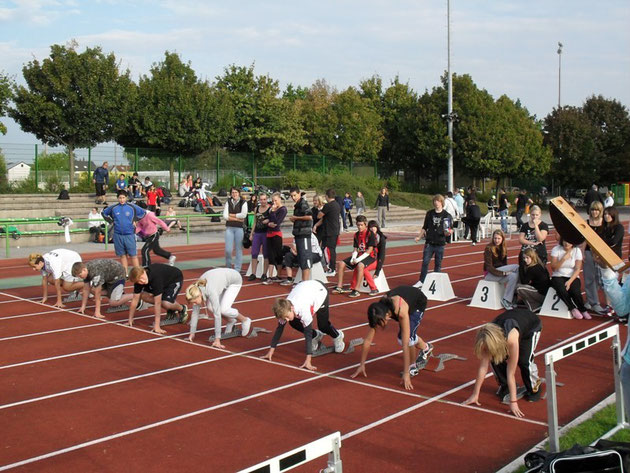 Höchste Konzentration beim Start