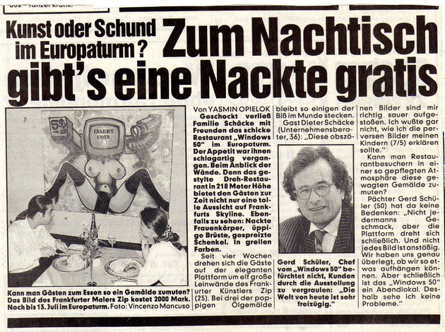 Noch ein Artikel in der BILD-Zeitung !