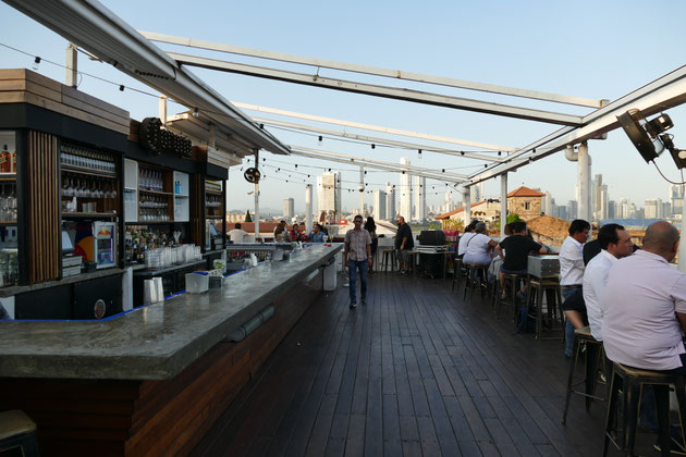 Tantalo Bar Rooftop Drinks Panama City Party