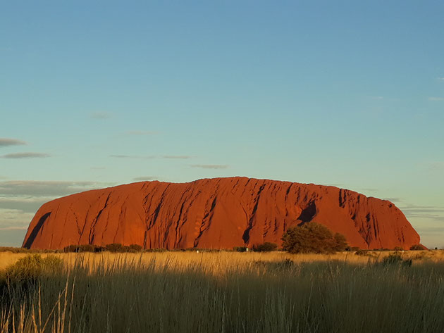 Uluru sunset