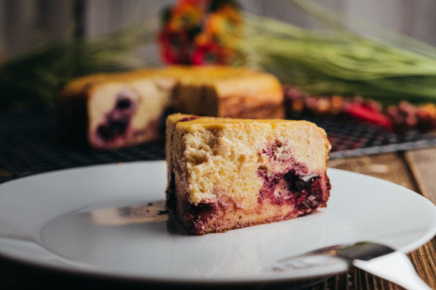 Protein Käsekuchen mit Griess