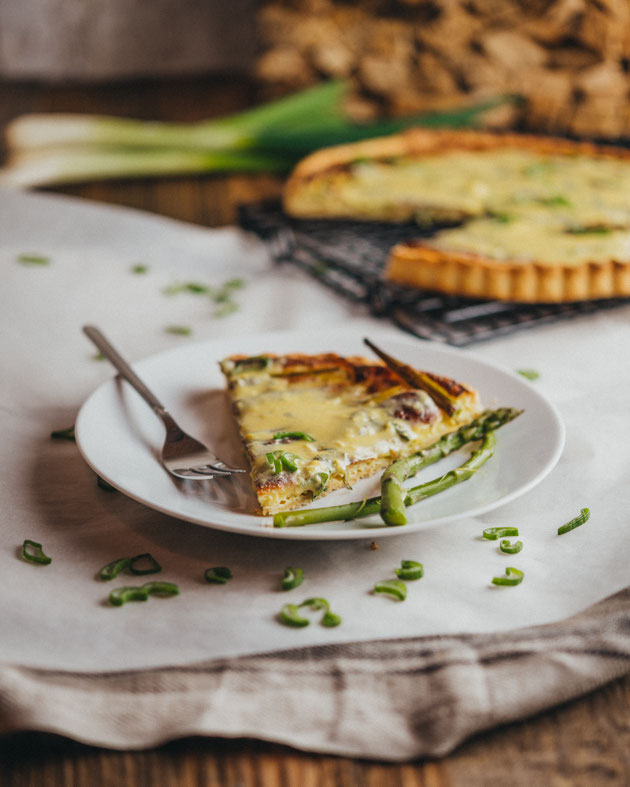 Spargelquiche