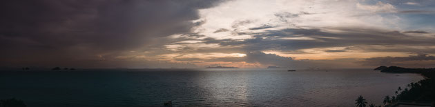 Panorama Air Bar Koh Samui Sunset