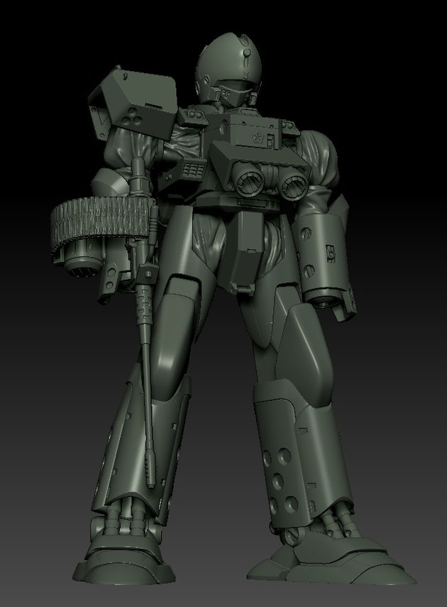 Zbrushでシーリングをデザインして、、、