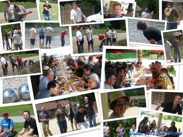 Sortie groupes loisir 22 juillet 2011