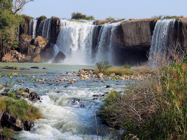 Die Dray Sap Wasserfälle bei Buon Ma Thuot
