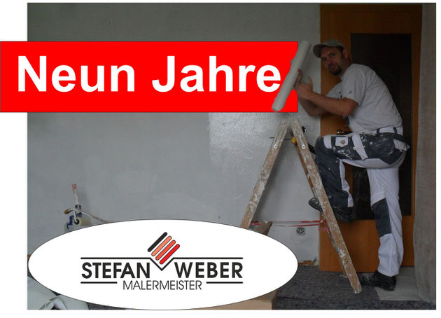 Neunjähriges Firmenjubiläum
