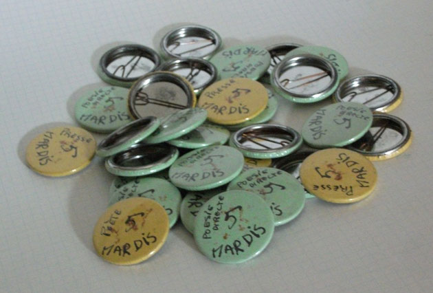 Les badges de "La semaine des 5 mardis"