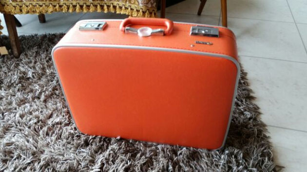 三段 カラーボックス(オレンジ) 昭和レトロ レトロなカラー