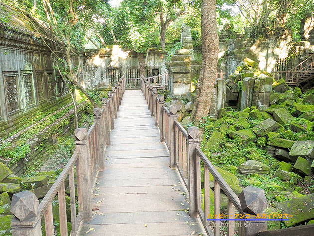 べンメリア遺跡の参道