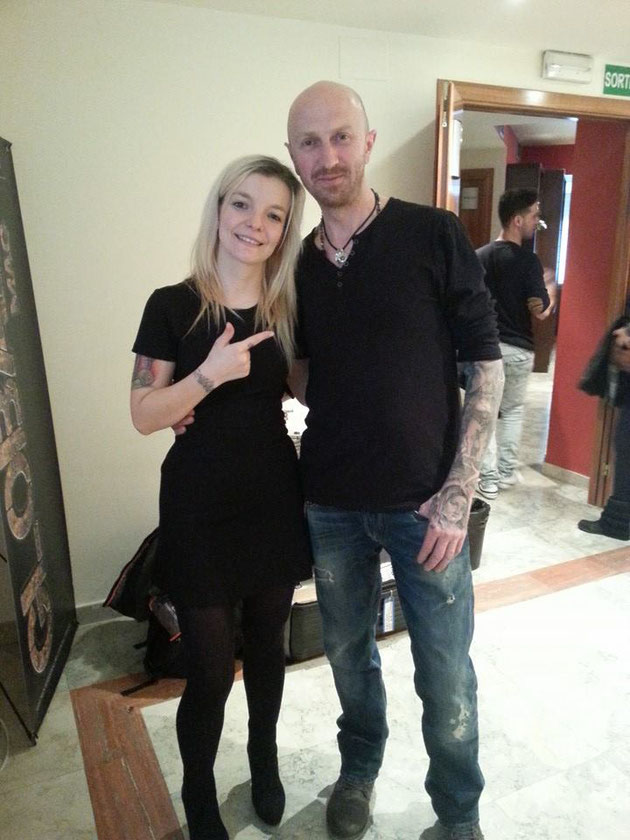 Pia Vegas und Andy Engel Tattoo artists