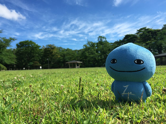 夏の千秋公園とミズモ 二の丸-11