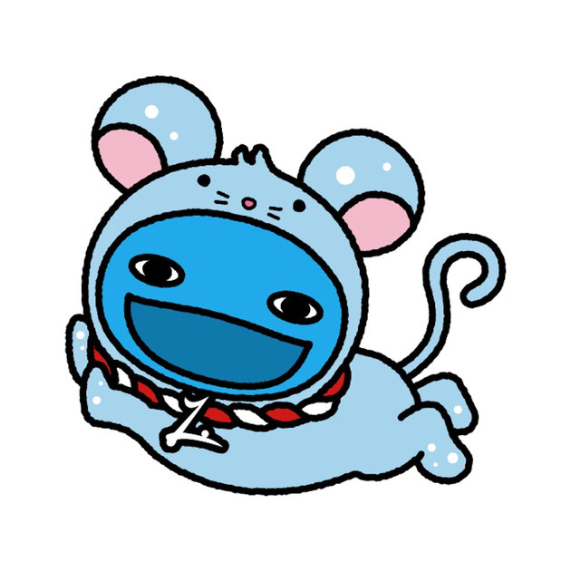 干支ミズモイラスト2020年 子ミズモ