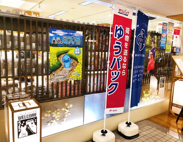 あきた県産品プラザ　ミズモ絵本宣伝ポスター2