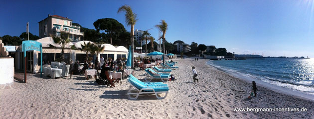 Strand von Juan-les-Pins
