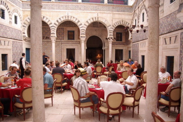 Palast Lunch in Tunis