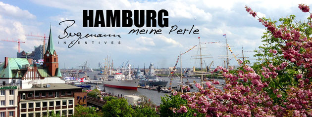 Hamburg harbour shipping
