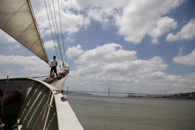 Segeltour durch Lissabon