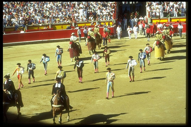 Einlauf der Matadores