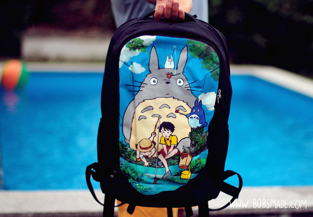 My Neighbor Totoro custom backpack