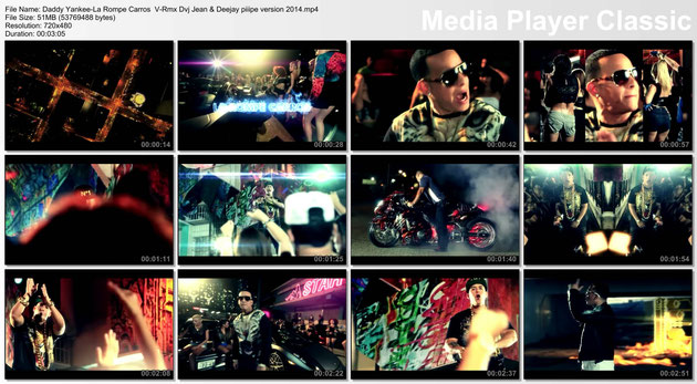 Daddy Yankee-La Rompe Carros  V-Rmx Dvj Jean & Deejay piiipe version 2014.mp4