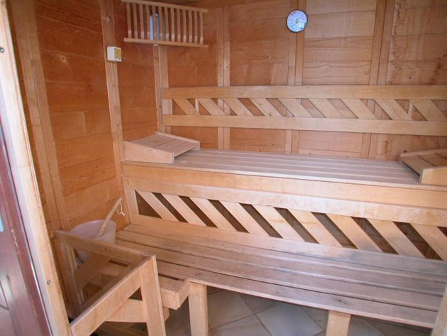 Sauna innen