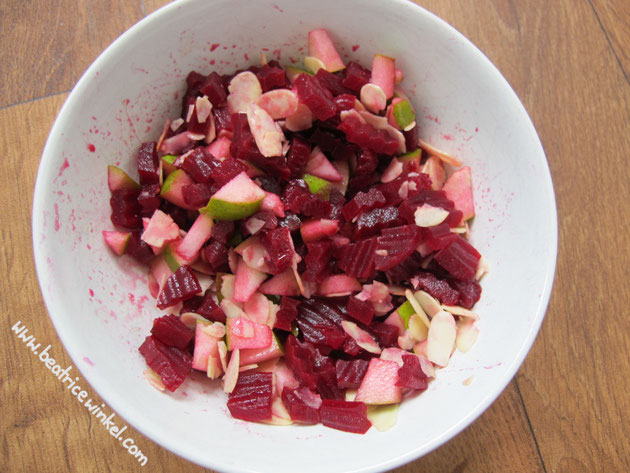 Beatrice Winkel - Rote Bete Birnen Salat