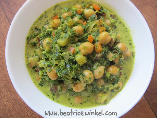 Beatrice Winkel - Grünkohl-Curry