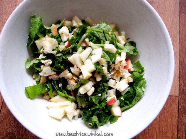 Beatrice Winkel - Radieschenblätter-Apfel-Salat