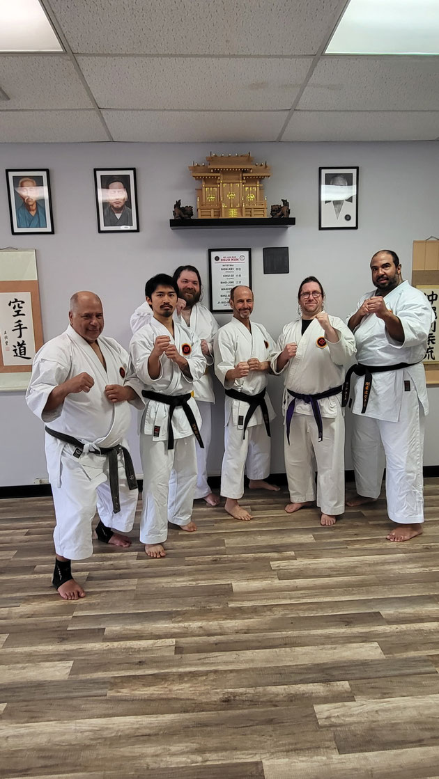 Sensei Crespo and his Students Adult Class 