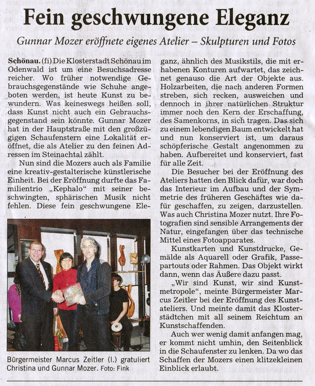 modern#abstrakt#holzskulptur#presse#gunnar mozer