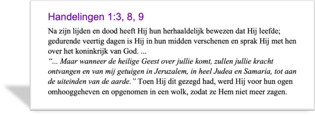 Hansdelingen 1:3,8,9