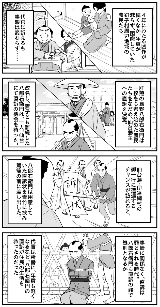 昆野八郎右衛門ヒストリー漫画