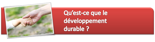 Qu'est que le développement durable ?