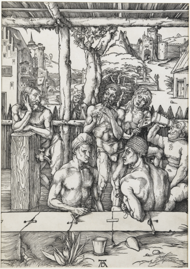 Bains et jeux, XVIe siècle