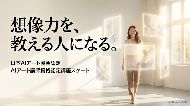 AIアート講師資格認定講座を提供開始