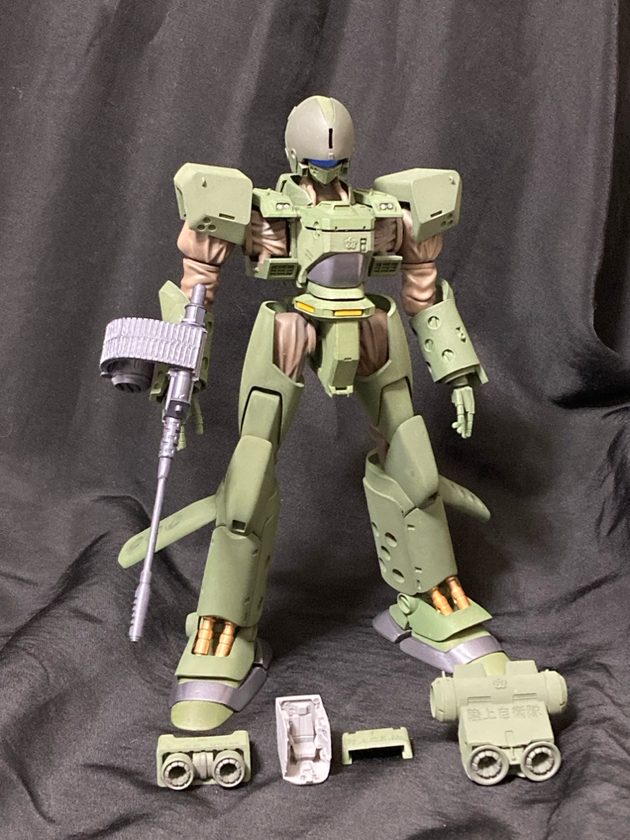 ↑上が35sizeなんだけど(^^)↓下が72sizeで、、なんの遜色も無いのがスゲ〜(^^) みんな幸せだね♪　シーリングも設定イラストからの形状そのものです。　なるべく設定に準じた形状のものですのでディテールアップや各自のアイディアでお楽しみ下さり＾＾