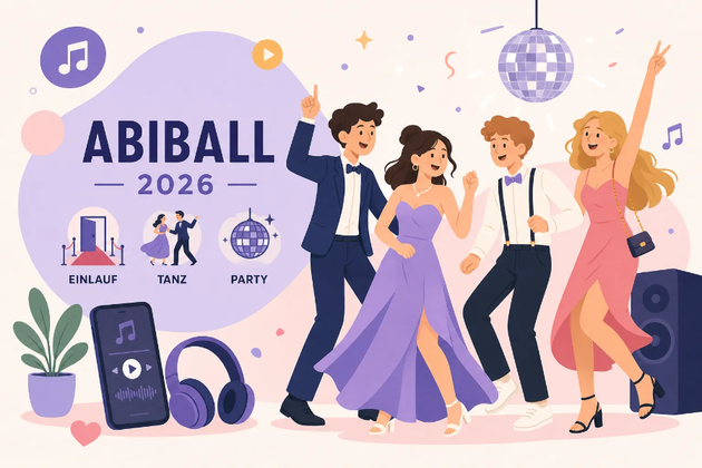 Abiball-Musik 2026: Einlauf - Tanz - Party