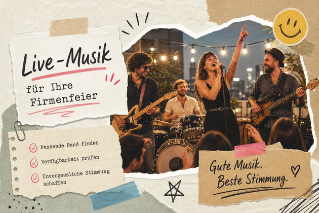 Live-Musik für Ihre Firmenfeier