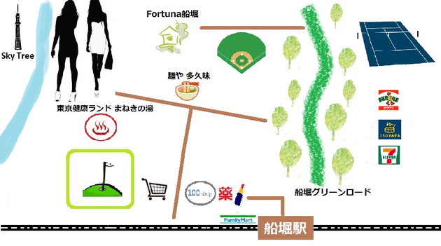 船堀住民から大公開 一緒に散歩しましょう 東京 女性専用シェアハウスのファインセレクト 船堀住民から大公開 一緒に散歩しましょう 東京 女性専用シェアハウスのファインセレクト
