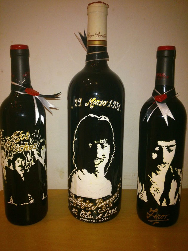Botellas de Vino Originales 