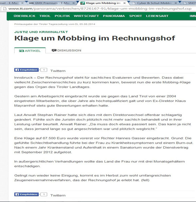 Quelle: Tiroler Tageszeitung 05.08.2014